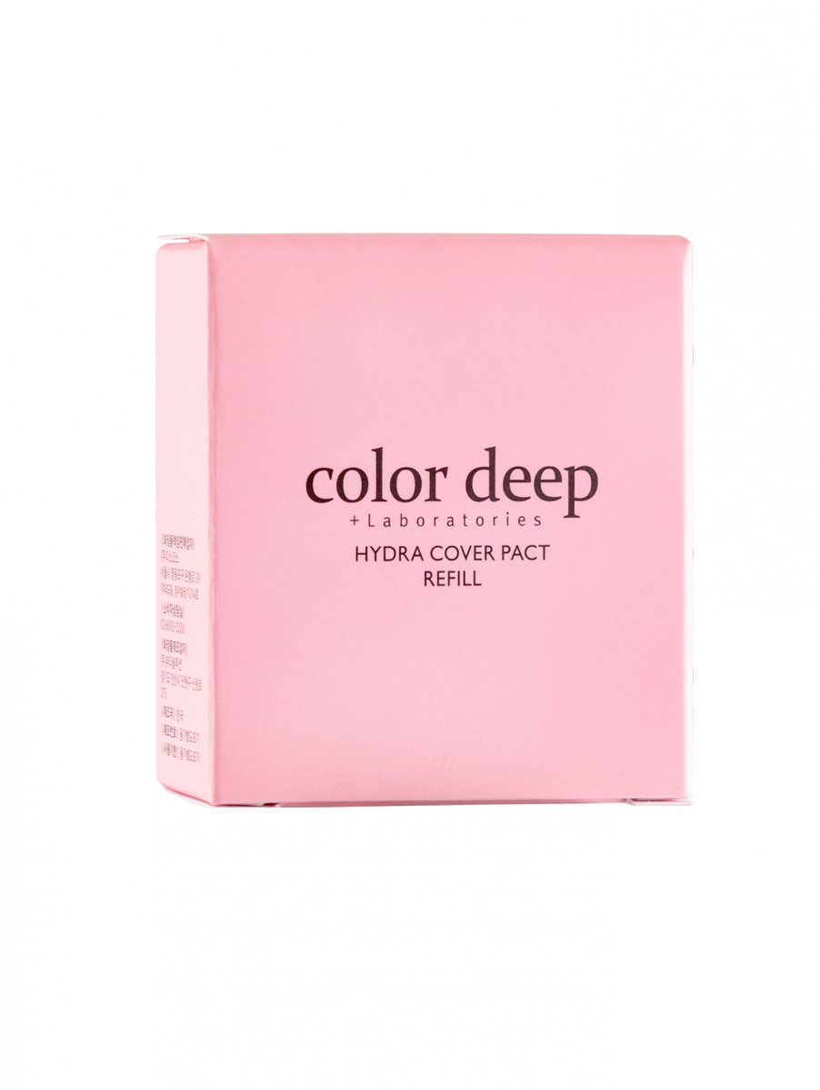 COLOR DEEP Кушон увлажняющий с коллагеном 23 тон бежевый запасной блок
