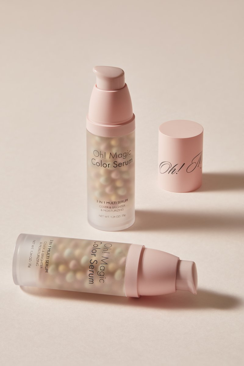 COLOR DEEP / Увлажняющая тональная основа мульти сыворотка / Oh Magic Color Serum 3 in 1 multi, светлый бежевый